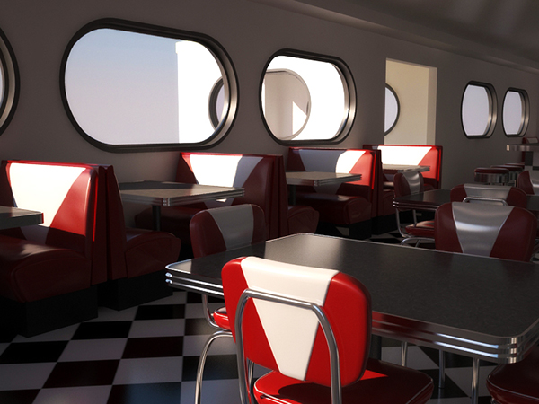 Diner Interior 11