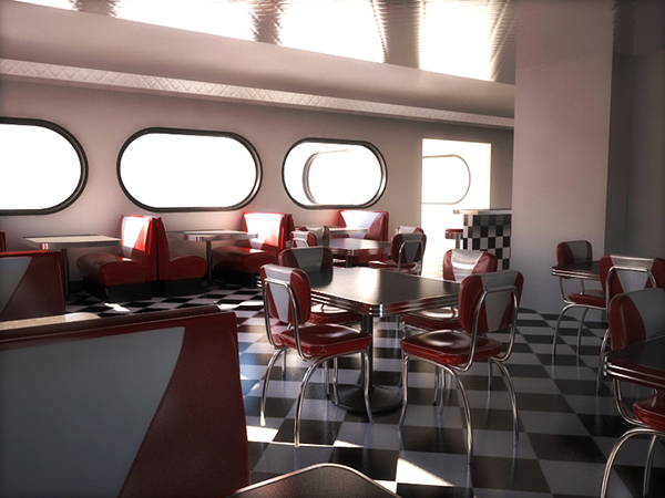 Diner Interior 19