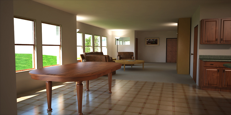 Habitat For Humanity House Interior
